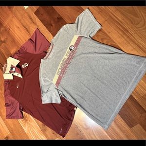 Bundle Sale XL FSU Nike Dri Fit  & Champion cotton